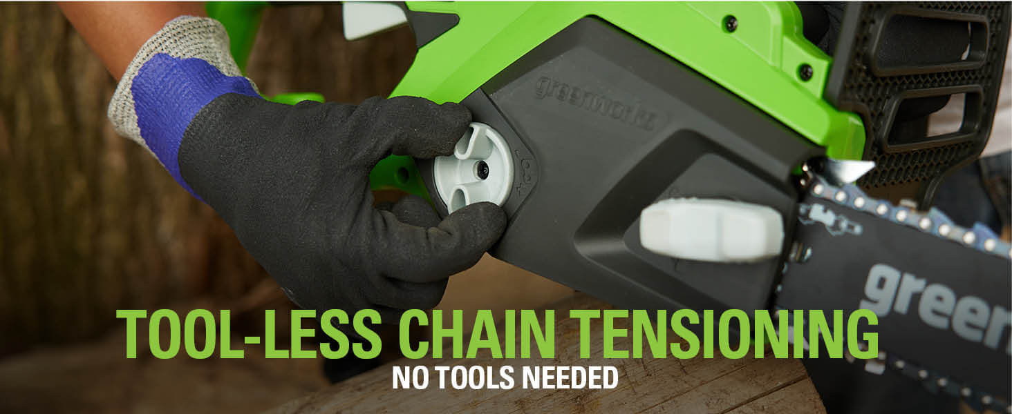 Tool-less Chain Tensioning