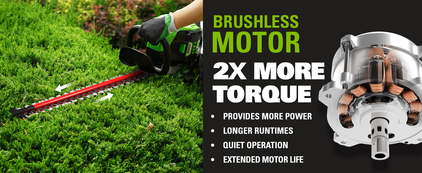 brushless motor more torque more power