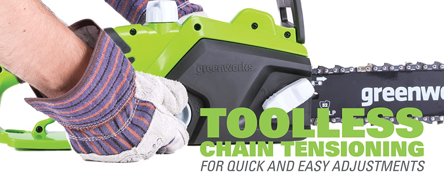 Tool-less Chain Tensioning