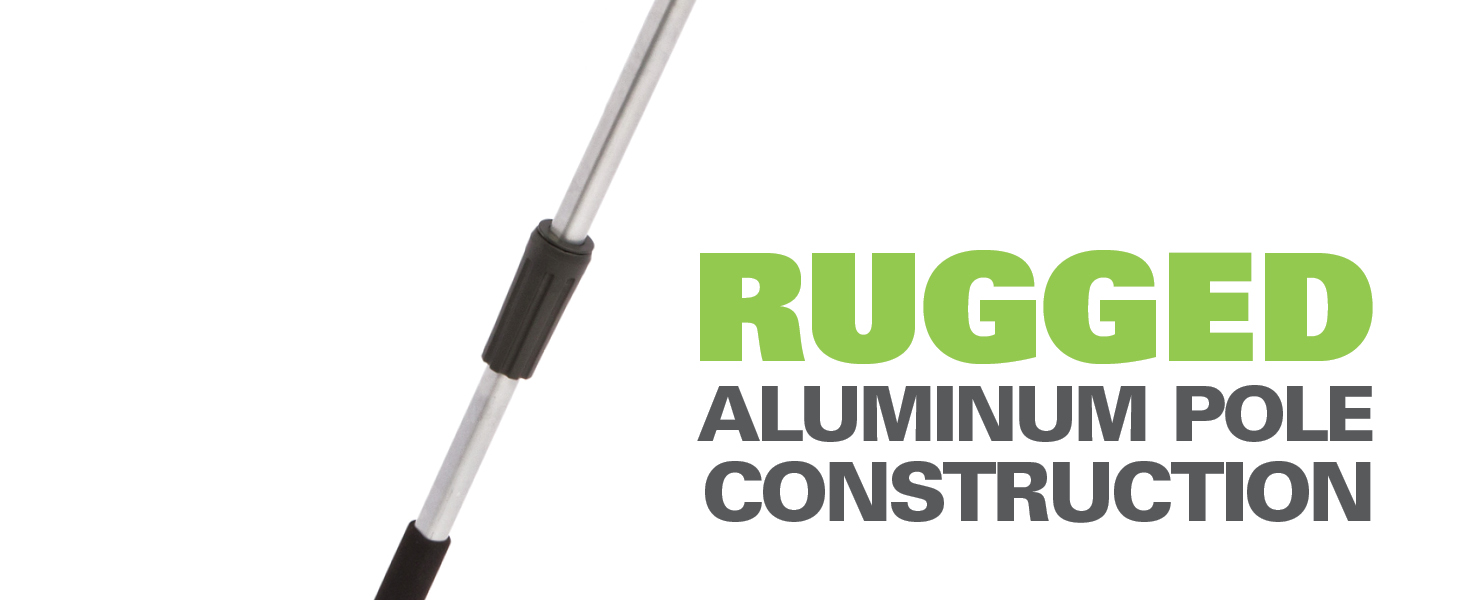 Rugged Aluminum Pole Construction