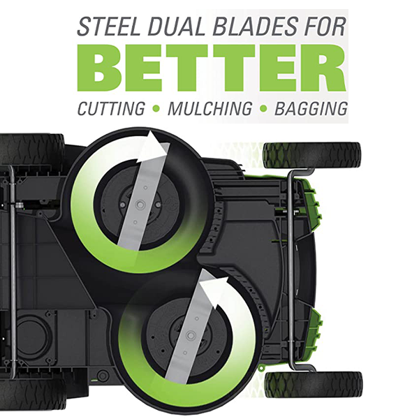 Dual Steel Blades