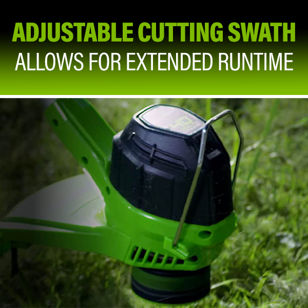 Adjustable Cutting Swath